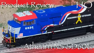 Product Review Athearn NS SD60E Veterans Unit