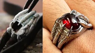 claw ring making - how it's made jewelry