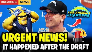 🔥LAST MINUTE! LOOK WHAT HARBAUGH SAID! TOTALLY UNEXPECTED! MADNESS! Los Angeles Chargers News