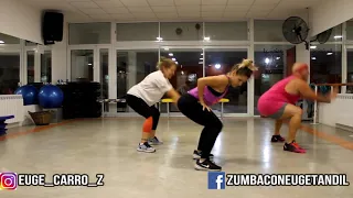 La respuesta - Becky G, Maluma - Baila en casa con Euge - Fitness dance