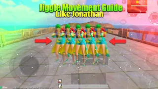 Jonathan Gaming|| How to do jiggle movement in pubg/bgmi || Jonathan jiggle #short #shortvideo #bgmi