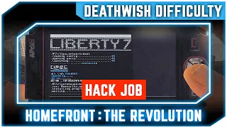 Homefront The Revolution - Hack Job - Walkthrough No Commentary [Deathwish Difficulty]