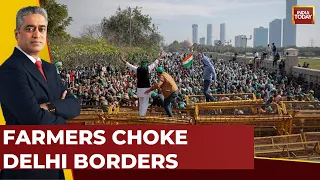 News Today With Rajdeep Sardesai LIVE: Farmer Protest Escalates | Farmers choke Delhi borders