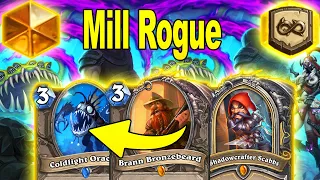 Burning Decks With Mill Rogue Deck All Day Long For Fun At Wild Titans Mini-Set | Hearthstone