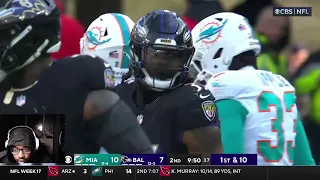 Dolphins Fan Reacts To Miami Dolphins vs Baltimore Ravens | 2023 Week 17 Game Highlights