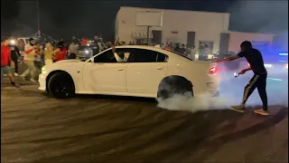 FIGHT BREAKS OUT DURING CAR MEET!