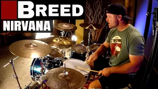 Nirvana - Breed Drum Cover (🎧High Quality Audio)