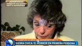 Motín de Sierra Chica: el horror en primera persona - Telefe Noticias