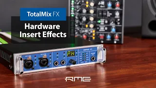 Route and Mix Hardware Insert Effects in TotalMix FX