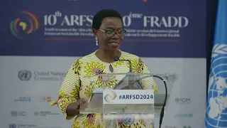 10th ARFSD - Statement by Dr. Monique Nsanzabaganwa, DCP for the African Union Commission