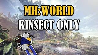 Can You Beat MONSTER HUNTER : WORLD With Only A Kinsect?