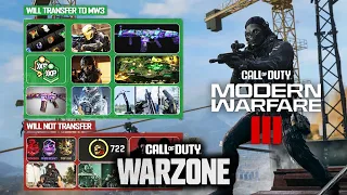 ВСЁ ЧТО БУДЕТ ПЕРЕНЕСЕНО ИЗ MW2 В CALL OF DUTY: MODERN WARFARE 3 (2023) / WARZONE 2.0