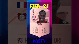 MOUSSA DIABY FIFA EVOLUTION🔥😂 #fifa #football #shorts #viral #fifa23