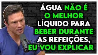 PORQUE NÃO PODEMOS TOMAR ÁGUA DURANTE A REFEIÇÃO? FAZ CRESCER BARRIGA? | Paulo Muzy Ironberg Cariani