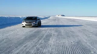 Ледяные трассы Эстонии и Канады - Экстремальное и опасное вождение