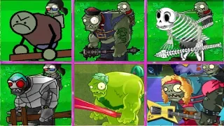 Plants vs Zombies Mod In All Gargantuar Version ( Gargantuar Kungfu vs Gargantuar Paint Pack ... )