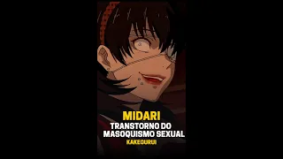 O transtorno do masoquismo sexual de Midari no anime Kakegurui