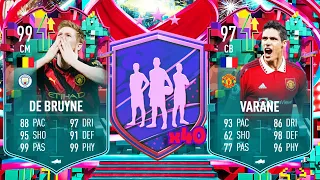THIS IS WHAT I GOT FROM 40x LEVEL UP UPGRADED PLAYER PICKS + I GOT 99 KDB! FIFA 23 Ultimate Team