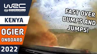 Sébastien Ogier Rally Onboard : Toyota GR Yaris Rally 1 WRC Rally Car: WRC Safari Rally Kenya 2022