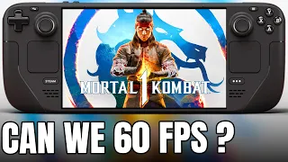 Mortal Kombat 1 on Steam Deck - Can We Get 60 FPS?