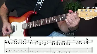 Blues Guitar Beginner - Shuffle with Dynamic Bass