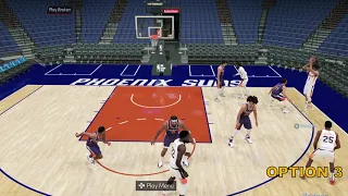 FIST PIN CURL 35 - NBA 2K22 Suns Playbook