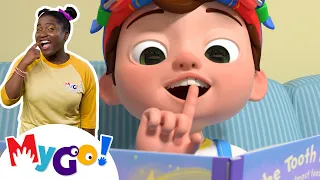 Loose Tooth Song | CoComelon Nursery Rhymes & Kids Songs | MyGo! Sign Language For Kids