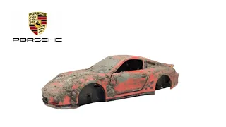 Restoration and custom jdm Porsche 911 gt3 rs | Diecast Restoration model car