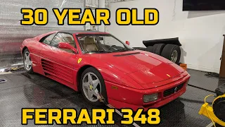 HOW MUCH HORSEPOWER DOES a 30 YEAR OLD FERRARI 348 MAKE with proper service?