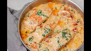 Creamy Tuscan Salmon Recipe