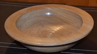 Woodturning at 54a #56  The Ash Collection #2 A shaped ash bowl