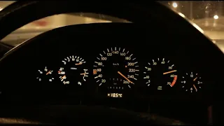 Mercedes-Benz 600SEL 0-250 km/h Acceleration