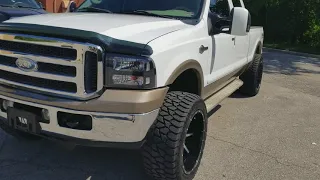 2006 Ford F250 King Ranch lifted on 22s / 35s Powerstroke CLEAN FOR SALE!