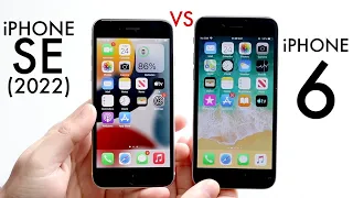 iPhone SE (2022) Vs iPhone 6! (Comparison) (Review)