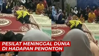 Detik-detik Pesilat Meninggal Dunia Di Hadapan Penonton