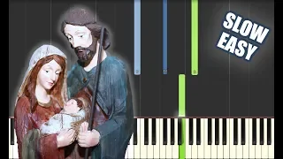 What Child Is This | SLOW EASY PIANO TUTORIAL + SHEET MUSIC by Betacustic