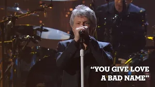 Bon Jovi - You Give Love A Bad Name (Live From Rock And Roll Rall Of Fame)