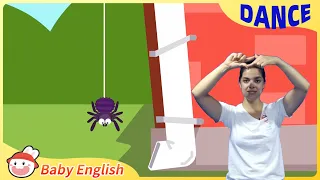 Itsy Bitsy Spider | Nursery Rhyme for Kids | Baby English | Finger Dance