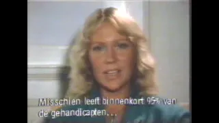 ABBA NOW AND THEN AGNETHA & FRIDA Promoting Dutch Focus Project