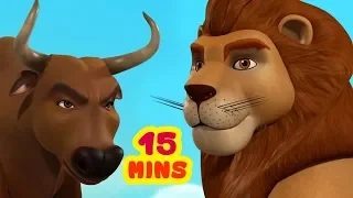 Divide and Rule Short Tales | Animal Stories for Children | Infobells