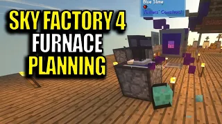 Minecraft Sky Factory 4 Modpack Ep 39 - Furnace Planning