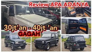 dijual Jeep Gagah bisa buat mudik Murah Meriah Feroza kondisi Sehat AC dingin by Atmajaya Motor