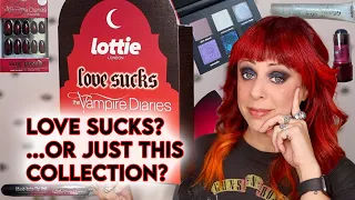 NEW MAKEUP FAIL? 🧛 Lottie London Love Sucks Vampire Diaries Collection | GlitterFallout
