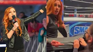 Becky Lynch Reacts To Confronting Young Girl After SmackDown