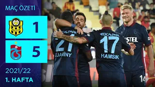 ÖZET: Öznur Kablo Yeni Malatyaspor 1-5 Trabzonspor | 1. Hafta - 2021/22