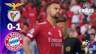 Benfica vs Bayern Munchen | UEFA Champions League | FIFA 22