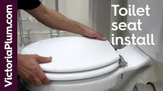 How to fit a toilet seat | Bathroom fitting guides from Victoria Plum