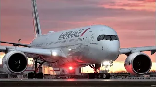 90 min Paris CDG 🇫🇷 Close up Plane Spotting; Rush Hour/ landing / take off Heavy airplanes