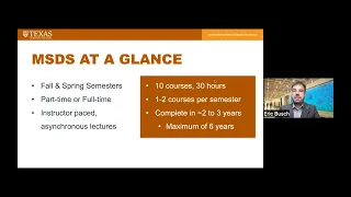 UT Austin's Master's in Data Science Online | UTAustin on edX | 2022-23 Program Overview