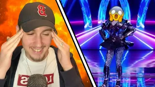 YouTuber Reacts To The Masked Singer UK 🤯